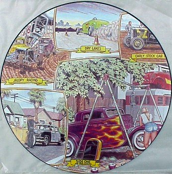 Preview: Chrome, Smoke & Fire - A Compilation Of Hot Rod Music By Robt. Williams 2-LP used