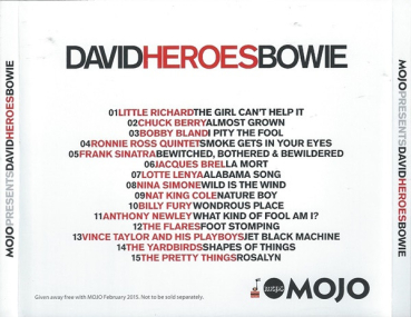 Preview: David Bowie - Heroes (Mojo CD) new