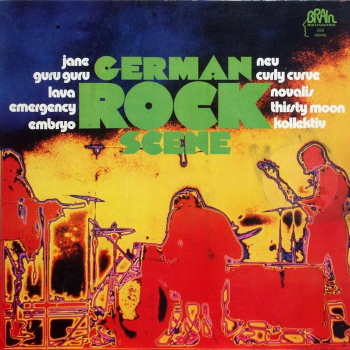 German Rock Scene - Various Artists LP used