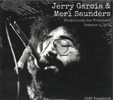 Jerry Gracia & Merl Saunders - Winterland, San Francisco October 2, 1973 2-CD used