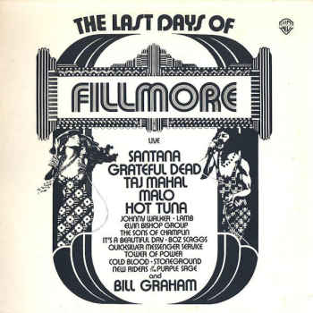 The Last Days Of Fillmore - Various Artists 2-LP used