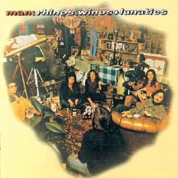 Man - Rhinos, Winos & Lunatics LP used