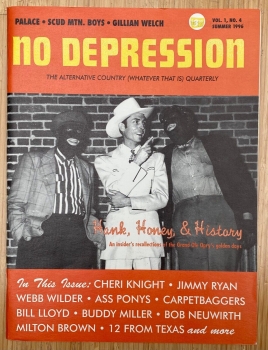 No Depression - Vol. 1 No. 4/Summer 96 Mag used