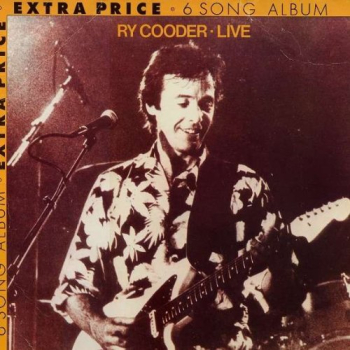 Ry Cooder - Live/6 Song Album LP used