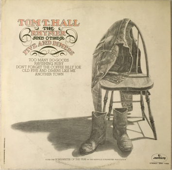 Tom T. Hall - The Rhymer And Other Five And Dimers LP used