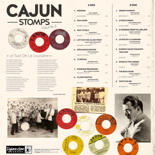 Cajun Stomps - Volume 3 LP new