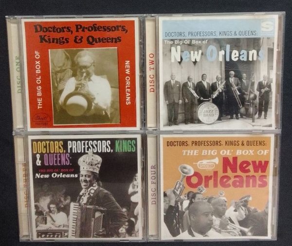 Doctors, Professors, Kings & Queens - The Big Ol' Box Of New Orleans 4-CD Box used