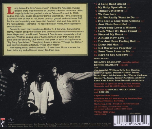 Delaney & Bonnie - Home (rem.) CD used