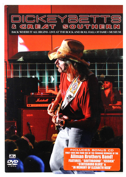 Dickey Betts & Great Southern - Back Where It All Begins DVD+CD used