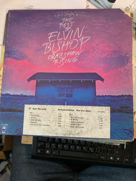 Elvin Bishop - Crabshaw Rising/The Best Of LP used