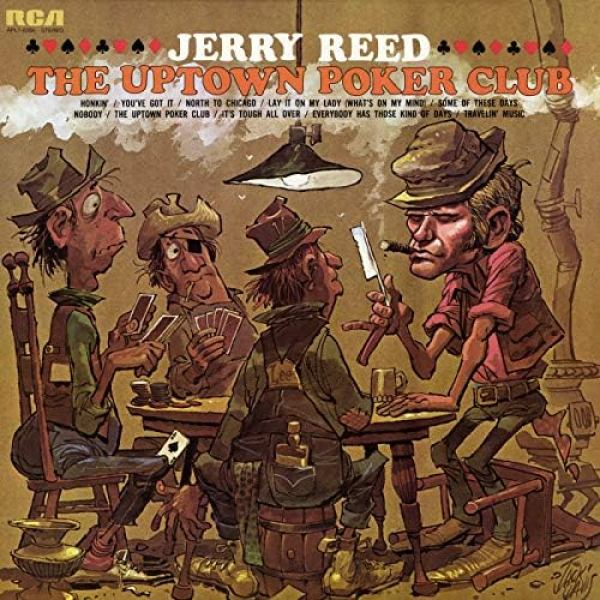 Jerry Reed - The Uptown Poker Club LP used