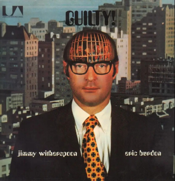 Jimmy Whitherspoon & Eric Burdon - Guilty! LP used