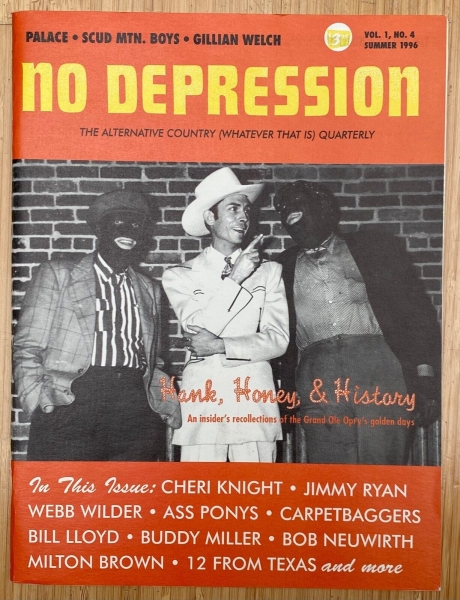 No Depression - Vol. 1 No. 4/Summer 96 Mag used